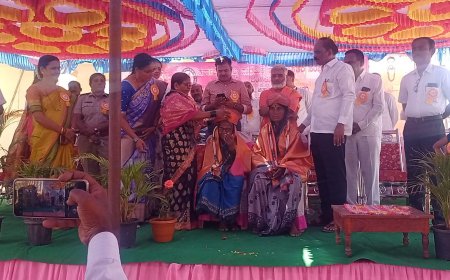 ಕೃಷಿಯಲ್ಲಿ ಸಾಧನೆ ಮಾಡಿದ ರೈತ ಮಹಿಳೆ ಶಿವಮ್ಮ ಶಂಭುಲಿಂಗಪ್ಪ ಹಡಪದಗೆ ಸನ್ಮಾನ