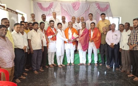 ಮಕ್ತಂಪುರ್ ಬಡಾವಣೆ ವತಿಯಿಂದ ವಿವಿಧ ಕ್ಷೇತ್ರದಲ್ಲಿ ಆಯ್ಕೆಯಾದ ಗಣ್ಯರಿಗೆ ಸನ್ಮಾನ ಸಮಾರಂಭ