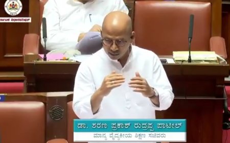 ಯುವನಿಧಿ ಯೋಜನೆ ಕುರಿತು  ಸ್ಪಷ್ಟನೆ :ಸಚಿವ ಶರಣಪ್ರಕಾಶ್ ಪಾಟೀಲ