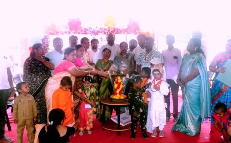 ಮಕ್ಕಳ ಸರ್ವತೋಮುಖ ಬೆಳವಣಿಗೆ ಅಂಗನವಾಡಿ ಕೇಂದ್ರ ಮೂಲ ಭೂನಾದಿ