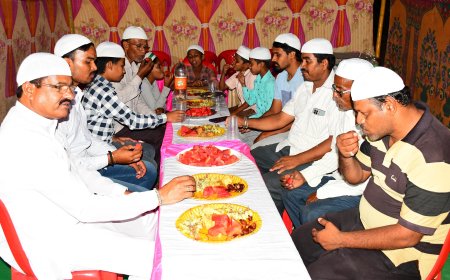 ಕುಸನೂರ ಗ್ರಾಮದಲ್ಲಿ ಇಫ್ತಾರ್ ಕೂಟ