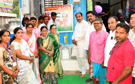 ಶುದ್ಧ ಕುಡಿಯುವ ನೀರಿನ ಘಟಕ ಉದ್ಘಾಟನೆ