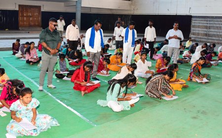 ಡಾ.ಬಿ.ಆರ್. ಅಂಬೇಡ್ಕರ ಅವರ ಜೀವನ ಮತ್ತು ಅವರ ಸಾಧನೆ ಬಗ್ಗೆ ಪ್ರಬಂಧ ಸ್ಪರ್ಧೆ ಜರುಗಿತು