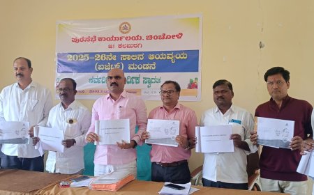 "ಪುರಸಭೆ ಸಮಗ್ರ ಅಭಿವೃದ್ಧಿಗೆ ಪೂರಕ ಬಜೆಟ್ ಮಂಡನೆ"ಆನಂದ ಟೈಗರ್