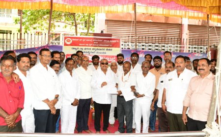 ಜಿಲ್ಲಾ ವೈನ್ ಮರ್ಚೆಂಟ್ಸ್ ನಿಂದ ರಾಜ್ಯಾದ್ಯಂತ ಸಾಂಕೇತಿಕ ಪ್ರತಿಭಟನೆ:  ಚಿಲ್ಲರೆ ಮದ್ಯ ಮಾರಾಟದ ಕಮಿಷನ್ ಹೆಚ್ಚಳ ಅಗತ್ಯ : ಅಶೋಕ್ ಗುತ್ತೇದಾರ್