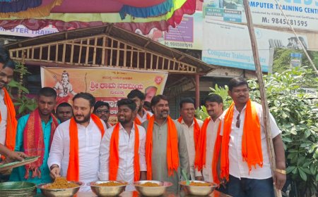 ರಾಮನವಮಿ ಅಂಗವಾಗಿ ಅನ್ನ ಸಂತರ್ಪಣೆ ಕಾರ್ಯಕ್ರಮ