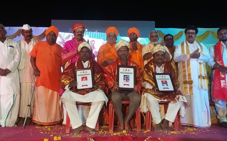 ಸ್ವರ ಸಾಮ್ರಾಟ ಪ್ರಶಸ್ತಿಗೆ ಭಾಜನರಾದ ಕಲಾವಿದ ಬಾಬುರಾವ್ ಕೋಬಾಳ್