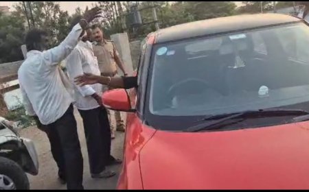 ಮಾನವೀಯತೆ ಮೆರೆದ ಯಡ್ರಾಮಿ  ಪಿಎಸ್ಐ ವಿಶ್ವನಾಥ್ ಮುದರೆಡ್ಡಿ: ಸಾರ್ವಜನಿಕರಿಂದ ಮೆಚ್ಚುಗೆ