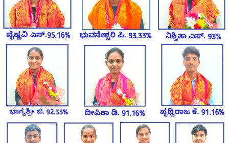 ಸಪ್ತಗಿರಿ ಪದವಿ ಪೂರ್ವ ವಿಜ್ಞಾನ ಕಾಲೇಜಿಗೆ ಶೇಕಡಾ 98.46ರಷ್ಟು