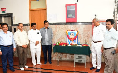 ಸಂವಿಧಾನ ಶಿಲ್ಪಿ ಡಾ. ಬಾಬಾ ಸಾಹೇಬ್ ಅಂಬೇಡ್ಕರ್ ಜಯಂತಿ ಪಿ. ಡಬ್ಲ್ಯೂ.ಡಿಯಲ್ಲಿ  ಆಚರಣೆ