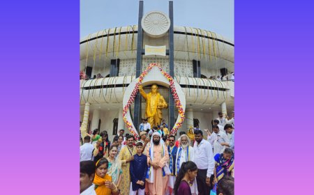 ಡಾ.ಬಿ.ಆರ್. ಅಂಬೇಡ್ಕರ ಅವರ ಜನ್ಮ ಭೂಮಿ ಮಧ್ಯ ಪ್ರದೇಶದ ಮೊವ್ ನಲ್ಲಿ ಬಾಬಾ ಸಾಹೆಬರ್ ಜಯಂತಿ ಆಚರಣೆ.