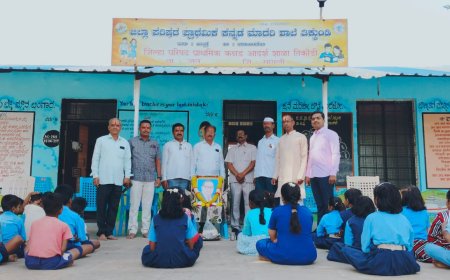 ಮಹಾರಾಷ್ಟ್ರದ ಕನ್ನಡ ಶಾಲೆಯಲ್ಲಿ ವಿಶ್ವರತ್ನ ಅಂಬೇಡ್ಕರ್ ಜಯಂತಿ ಶ್ರದ್ಧಾಭಿವಂದನೆಯಲ್ಲಿ ಆಚರಣೆ"