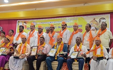 ಮಲ್ಲಿಕಾರ್ಜುನ ಪಾಲಾಮೂರ್ ಅವರಿಗೆ 'ಬಸವಶ್ರೀ' ಪ್ರಶಸ್ತಿ ಪ್ರದಾನ