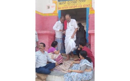 ಟೆಂಗಳಿಯಲ್ಲಿ ಭಕ್ತಿಭಾವದಿಂದ ಜಂಗಮರ 101 ಪಾದಪೂಜೆ