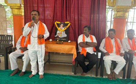 ಕಾಯಕ ಭಕ್ತಿ ಮಾರ್ಗದಿಂದ ಮಾನವನ ಪ್ರಗತಿ ಸಾಧ್ಯ:ಡಾ.ಚಿ.ಸಿ.ನಿಂಗಣ್ಣ