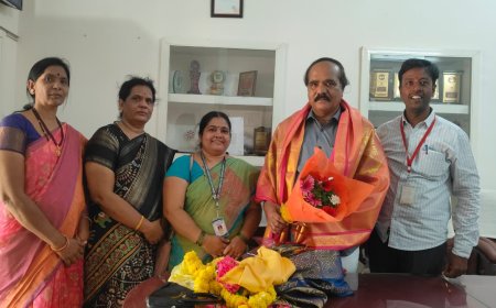 ನಿವೃತ್ತ ಪ್ರಾಚಾರ್ಯ ಪ್ರೊ ರೋಹಿಣಿಕುಮಾರ ಹಿಳ್ಳಿಯವರಿಗೆ ಸನ್ಮಾನ