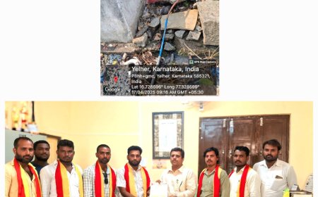 ಯಲ್ಹೇರಿ ಗ್ರಾಮಪಂಚಾಯತ್  ಅಭಿವೃದ್ಧಿ ಅಧಿಕಾರಿಯ ಅಮಾನತಿಗೆ  ಕ ರ ವೇ ತಾಲೂಕ ಘಟಕ  ಆಗ್ರಹ.