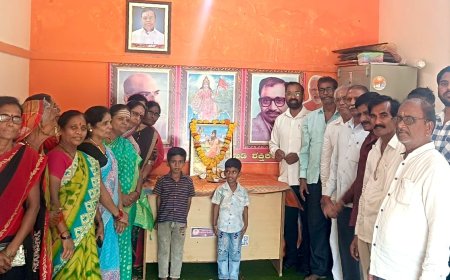 ವಾಡಿ ಬಿಜೆಪಿ ಕಛೇರಿಯಲ್ಲಿ ಭಗೀರಥ ಮಹರ್ಷಿ ಜಯಂತಿ ಆಚರಣೆ