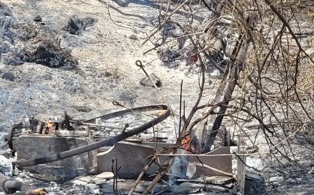 ರಸ್ತಾಪುರ ಬಣವಿಗೆ ಆಕಸ್ಮಿಕ ಬೆಂಕಿ