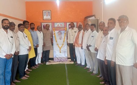 ವಾಡಿಯಲ್ಲಿ ಮಾಜಿ ಬಿಜೆಪಿ ಅಧ್ಯಕ್ಷರಿಗೆ ಶ್ರದ್ಧಾಂಜಲಿ