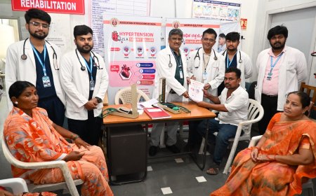 ಬಸವೇಶ್ವರ ಆಸ್ಪತ್ರೆಯಲ್ಲಿ ವಿಶ್ವ ಹೈಪರ್ ಟೆನ್ಷನ್ ದಿನಾಚರಣೆ