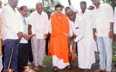 ಮಂದಿರ ಆರಾಧನೆಯ ಸ್ಪೂರ್ತಿ ಕೇಂದ್ರ - ಹಾರಕೂಡ ಶ್ರೀ