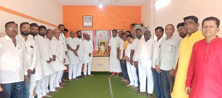 ವಾಡಿ ಬಿಜೆಪಿ ಕಛೇರಿಯಲ್ಲಿ  ಬಸವ ಜಯಂತಿ ಆಚರಣೆ