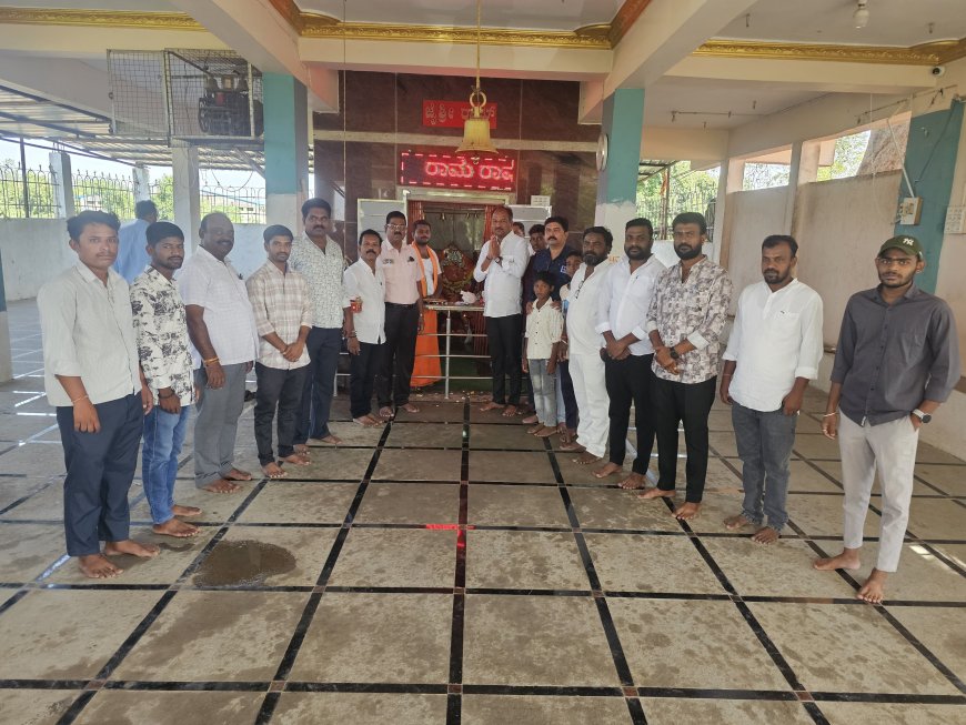 ಚಿಂಚೋಳಿ ಅಖಿಲ ಭಾರತ ವೀರಶೈವ ಲಿಂಗಾಯತ ಮಹಾಸಭಾ ತಾಲೂಕ ಘಟಕದಿಂದ ವಿಶೇಷ ಪೂಜೆ ಸಲ್ಲಿಕೆ ಭಾರೀತಯ ಸೈನಿಕರ ಒಳತಿಗಾಗಿ: ಹನುಮಾನ ಚಾಲಿಸ ಪಠಣ
