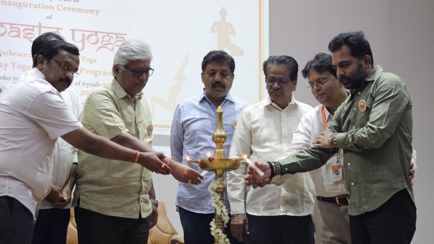 ಜಗತ್ತಿಗೆ ಭಾರತ ಕೊಟ್ಟ ಆರೋಗ್ಯ ಭಾಗ್ಯವೆ ಯೋಗ ನಿರ್ಮಲಾ ಕೆಳಮನಿ