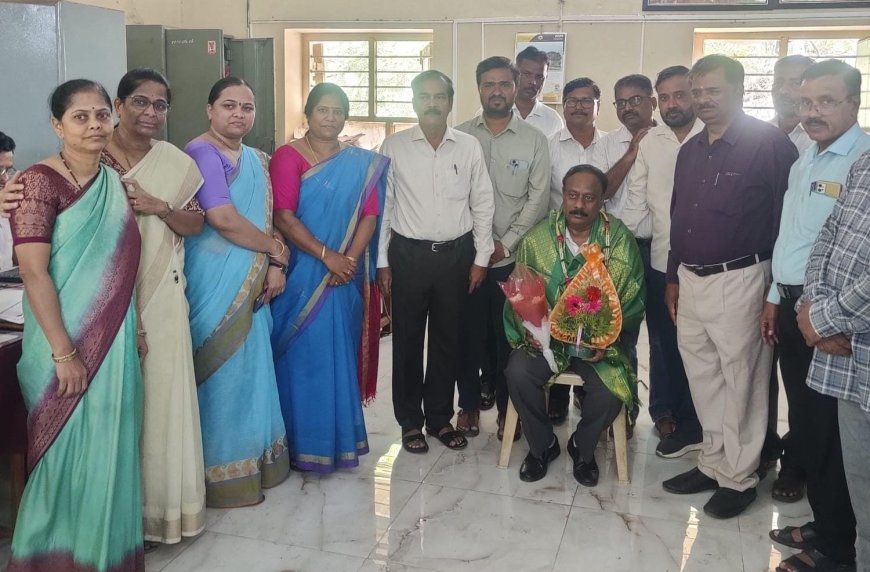 ಪದವಿಪೂರ್ವ ಶಿಕ್ಷಣ ಇಲಾಖೆಯ ನೂತನ ಉಪನಿರ್ದೇಕರಿಗೆ ಸನ್ಮಾನ