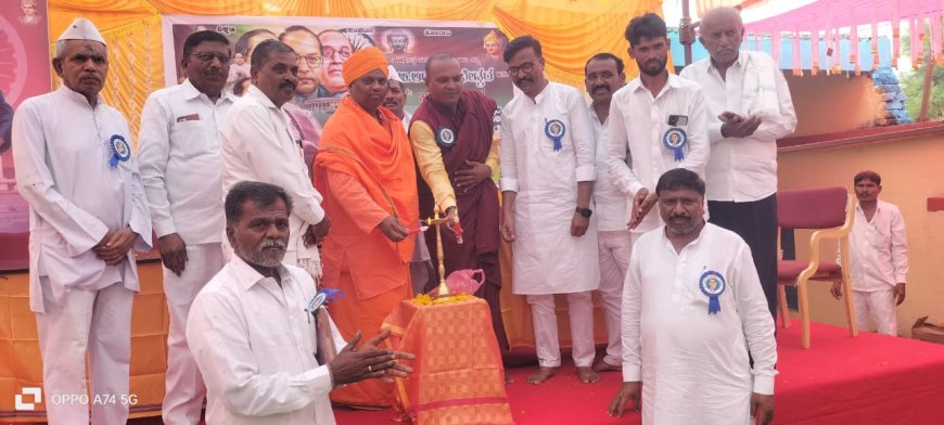 ಹೆಬಳಿ ಗ್ರಾಮದಲ್ಲಿ ಬಿ.ಆರ್.ಅಂಬೇಡ್ಕರ್ ಜಯಂತಿ ಆಚರಣೆ