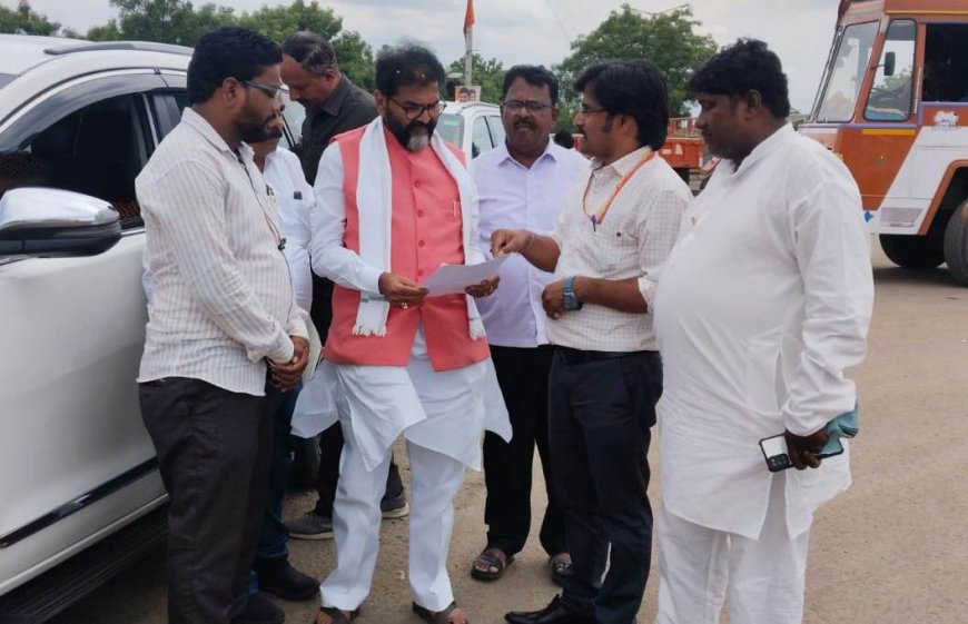 ಶ್ರೀಕಾಂತ ಸ್ವಾಮಿ ನೇತೃತ್ವದಲ್ಲಿ ಛಲವಾದಿ ನಾರಾಯಣಸ್ವಾಮಿ ಅವರಿಗೆ ಮನವಿ