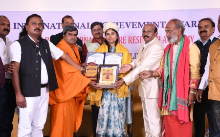 ಪದ್ಮಾವತಿ ಕೆ.ವಿ ಅವರಿಗೆ ಡಾ. ಎಪಿಜೆ ಅಬ್ದುಲ್ ಕಲಾಂ ಎಕ್ಸಲೆನ್ಸಿ ಪ್ರಶಸ್ತಿ'