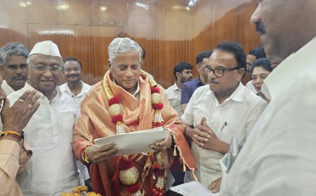 ಕಲ್ಯಾಣ ಕರ್ನಾಟಕ ಭಾಗಕ್ಕೆ ಇಂಟರ್ಸಿಟಿ ರೈಲು ಸಂಚಾರ ಆರಂಭಿಸಲು ಕೇಂದ್ರ ಸಚಿವರಿಗೆ– ಶಶಿಲ್ ನಮೋಶಿ ಅವರ ಮನವಿ