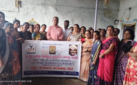 ಸಾರ್ವಜನಿಕರಲ್ಲಿ ಅರಿವು ಮೂಡಿಸುವುದು ವಿಶ್ವ ತಂಬಾಕು ವಿರೋಧಿ ದಿನದ ಉದ್ದೇಶವಾಗಿದೆ : ಸಂಗಮೇಶ ಎನ್ ಜವಾದಿ.