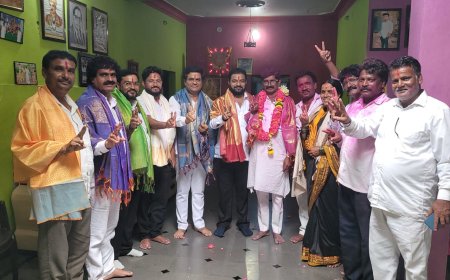 ಮೇಳಕುಂದಾ ಬಿ. ಗ್ರಾಮ ಪಂಚಾಯತ್ ನೂತನ ಅಧ್ಯಕ್ಷರಿಗೆ ಸನ್ಮಾನ