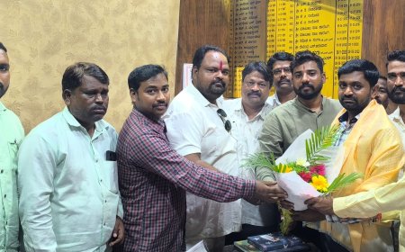 ಜಿಲ್ಲಾ ಹಿಂದುಳಿದ ವರ್ಗಗಳ ಕಲ್ಯಾಣ ಇಲಾಖೆಯ ಹೊಸ ಅಧಿಕಾರಿಗೆ ಅಲೆಮಾರಿ ಒಕ್ಕೂಟದಿಂದ ಸನ್ಮಾನ