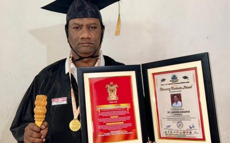 ಲಿಂಗರಾಜ ಸಿರಗಾಪೂರರಿಗೆ "ಗೌರವ ಡಾಕ್ಟರೇಟ್" ಪ್ರಶಸ್ತಿ ಪ್ರದಾನ