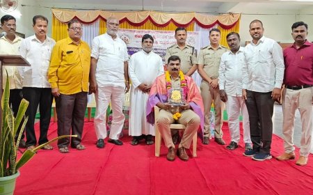 ಪೊಲೀಸ್, ಪತ್ರಕರ್ತರ ಕರ್ತವ್ಯ ನಿಷ್ಠೆ ಸಮಾಜದಲ್ಲಿ ಬದಲಾವಣೆ ಸಾಧ್ಯ: ಮೇಘಣ್ಣನವರ್,