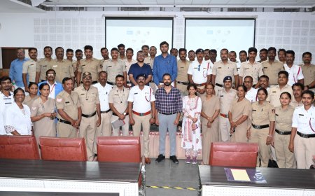 ಬಸವೇಶ್ವರ ಆಸ್ಪತ್ರೆಯಲ್ಲಿ ಪೋಲಿಸ್ ಸಿಬ್ಬಂದಿಗಳಿಗೆ ತುರ್ತು ಸಂದರ್ಭಗಳಲ್ಲಿ ಪ್ರಥಮ ಚಿಕಿತ್ಸೆ ಕುರಿತು ತರಬೇತಿ