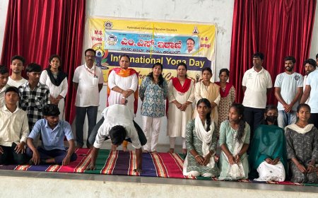 ಯೋಗದಿಂದ ಆರೋಗ್ಯ ಭಾಗ್ಯ ಐ ಕೆ ಪಾಟೀಲ್