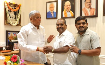 ಬೀದರ್-ಬೆಂಗಳೂರು ಹೊಸ ರೈಲು ಸೇವೆ ಆರಂಭಕ್ಕೆ ವಿ.ಸೋಮಣ್ಣಗೆ ಸನ್ಮಾನ