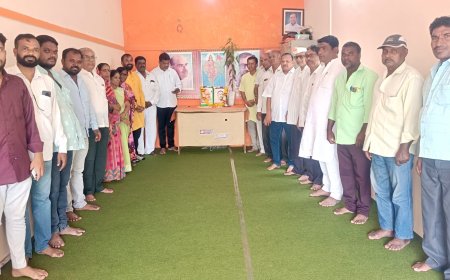ವಾಡಿ  ಬಿಜೆಪಿ ಕಛೇರಿಯಲ್ಲಿ ಜ್ಯೋಶಿ,ಮುಖರ್ಜಿ ಅವರ ಸ್ಮರಣೆ