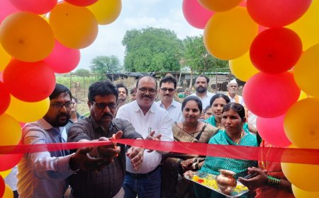 ಕೋಳಿ ಸಾಕಾಣಿಕೆ ಮತ್ತು ಮೋಟ್ಟೆ ಉತ್ಪಾದನೆ ಘಟಕದ ಉದ್ಘಾಟನಾ ಸಮಾರಂಭ