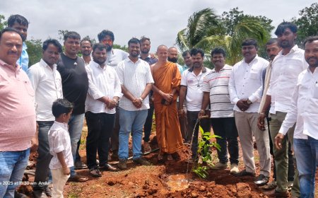 ಡಾ. ಬಿ. ಆರ್. ಅಂಬೇಡ್ಕರ ಫೌಂಡೇಶನ್ ವತಿಯಿಂದ ಹಸಿರು ಕಾಳಜಿ ಕಾರ್ಯಕ್ರಮ