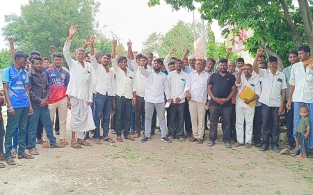 ಕಿಣ್ಣಸರಪೋಸ್ ಗ್ರಾಮದ ಅಭಿವೃದ್ಧಿಗೆ ಶಾಸಕ,ಅಧ್ಯಕ್ಷ ಹಾಗೂ ಪಿಡಿಓ ನಿರ್ಲಕ್ಷ