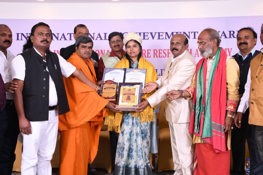 ಪದ್ಮಾವತಿ ಕೆ.ವಿ ಅವರಿಗೆ ಡಾ. ಎಪಿಜೆ ಅಬ್ದುಲ್ ಕಲಾಂ ಎಕ್ಸಲೆನ್ಸಿ ಪ್ರಶಸ್ತಿ'