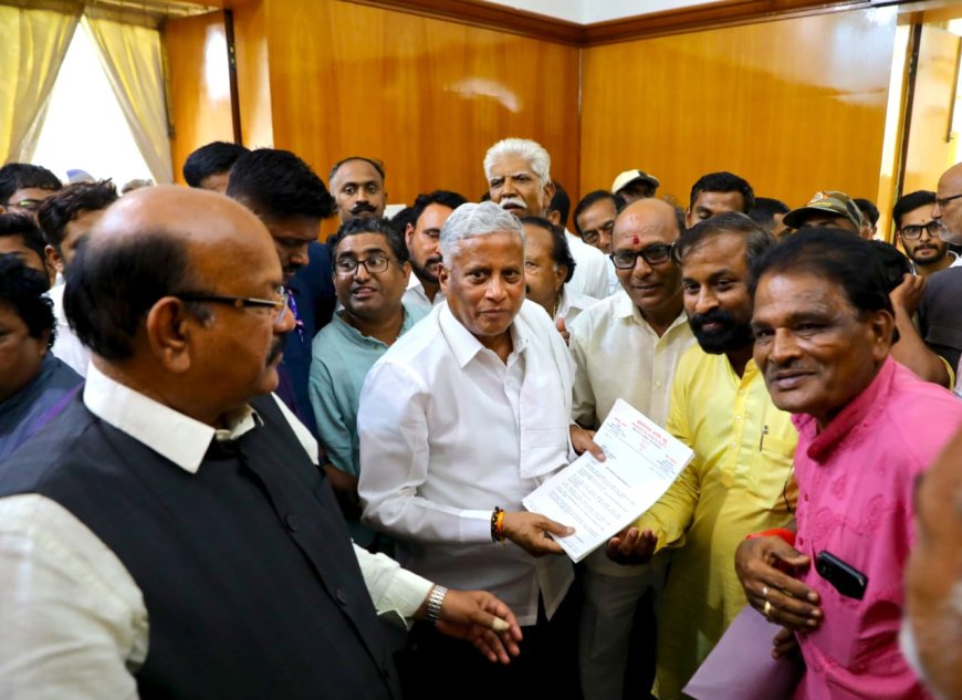 ವಾಡಿ ರೈಲ್ವೆ ನಿಲ್ದಾಣದ ಅಭಿವೃದ್ಧಿ ಗಾಗಿ ಕೇಂದ್ರ ರೈಲ್ವೆ ಸಚಿವರಿಗೆ ಮನವಿ