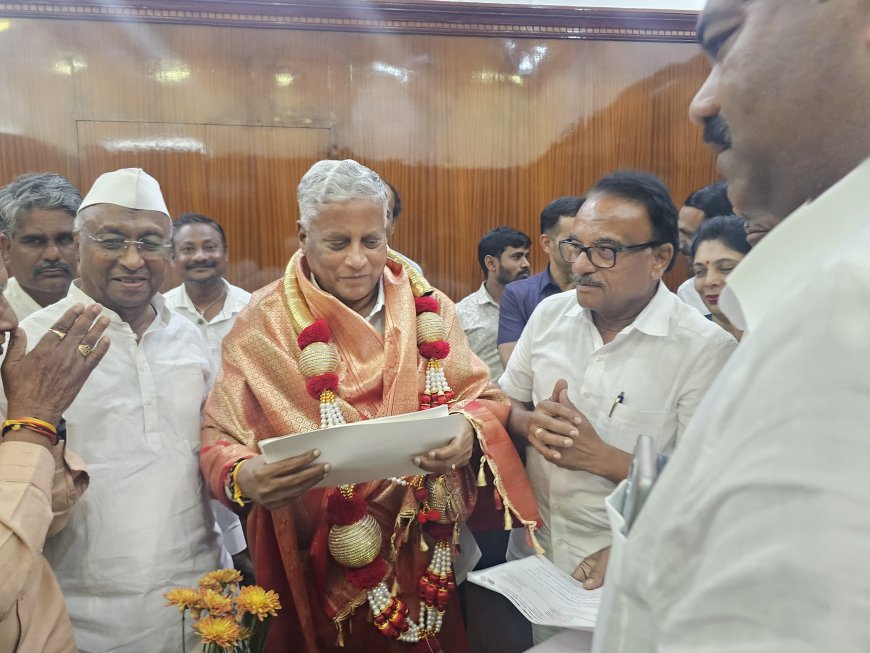 ಕಲ್ಯಾಣ ಕರ್ನಾಟಕ ಭಾಗಕ್ಕೆ ಇಂಟರ್ಸಿಟಿ ರೈಲು ಸಂಚಾರ ಆರಂಭಿಸಲು ಕೇಂದ್ರ ಸಚಿವರಿಗೆ– ಶಶಿಲ್ ನಮೋಶಿ ಅವರ ಮನವಿ