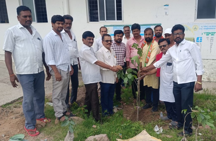 ವಾಡಿ ಯಲ್ಲಿ ವಿಶ್ವಪರಿಸರ ದಿನಾಚರಣೆ